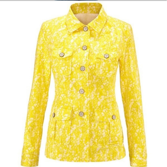 CAbi Field Jacket New with Tags Field of Daisies - Picture 9 of 9
